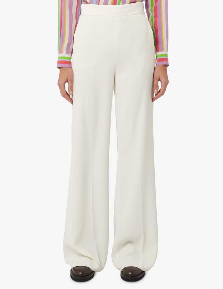 Marella Pantaloni palazzo a vita alta 365 Plata - immagine 1 Marella Pantaloni palazzo a vita alta 365 Plata - immagine 1