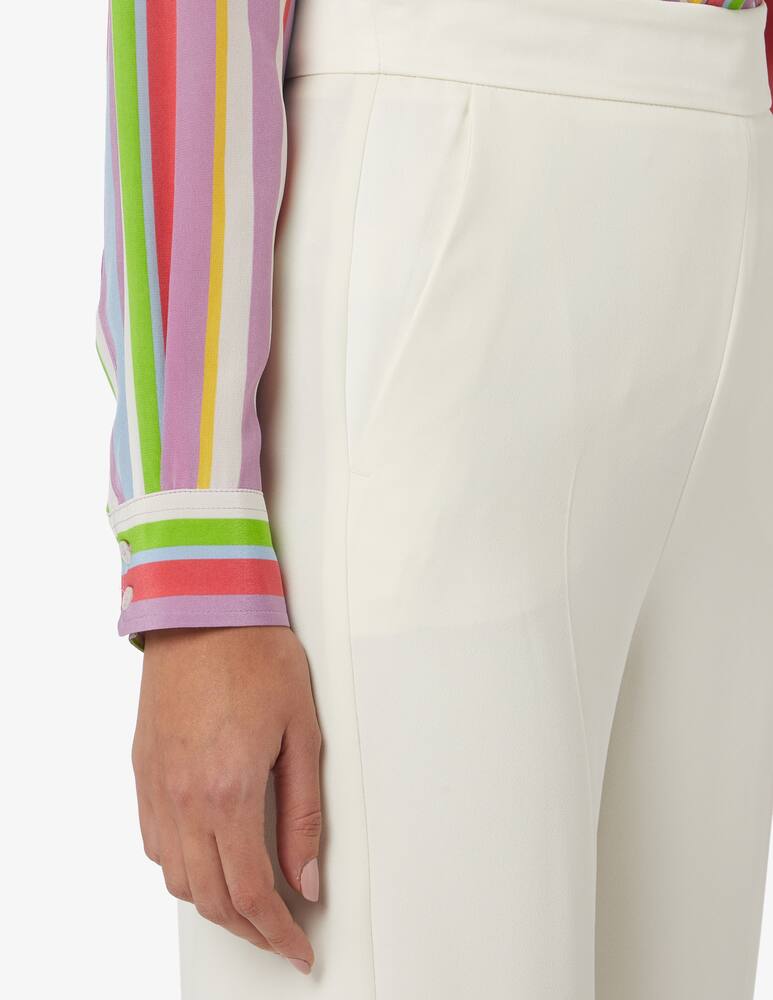 Marella Pantaloni palazzo a vita alta 365 Plata - immagine 4 Marella Pantaloni palazzo a vita alta 365 Plata - immagine 4