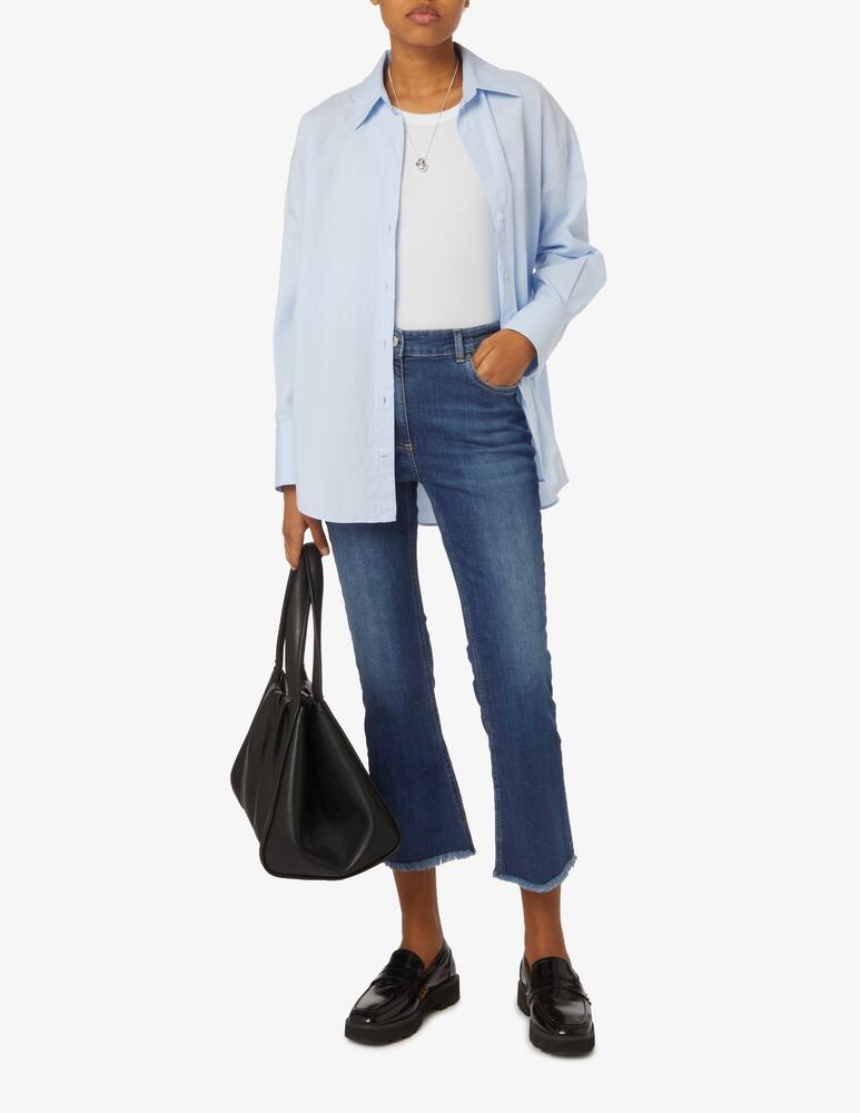 rinascente Marella Jeans trombetta sfrangiato