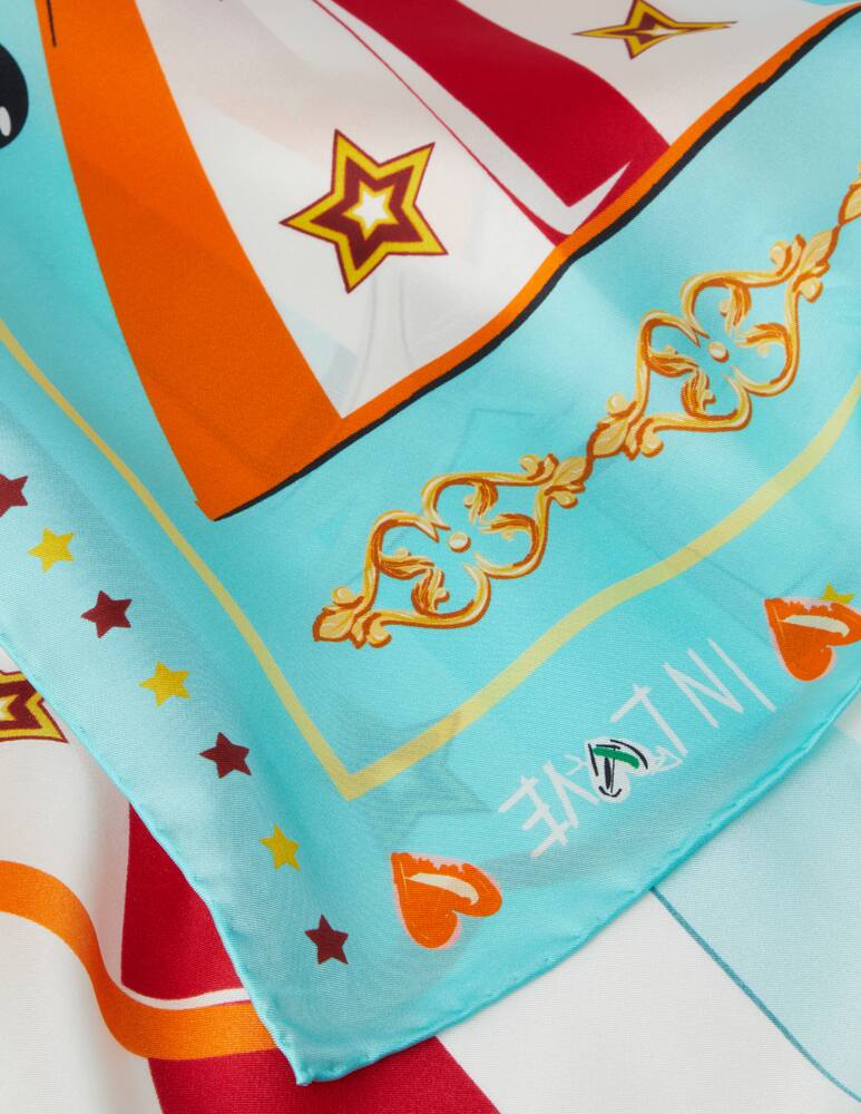 rinascente Marella Zurigo silk scarf