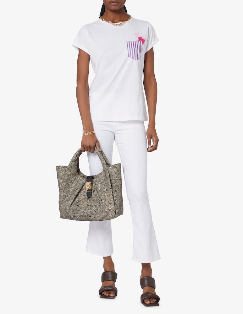 iBlues Roxana cotton t-shirt - White - picture 2