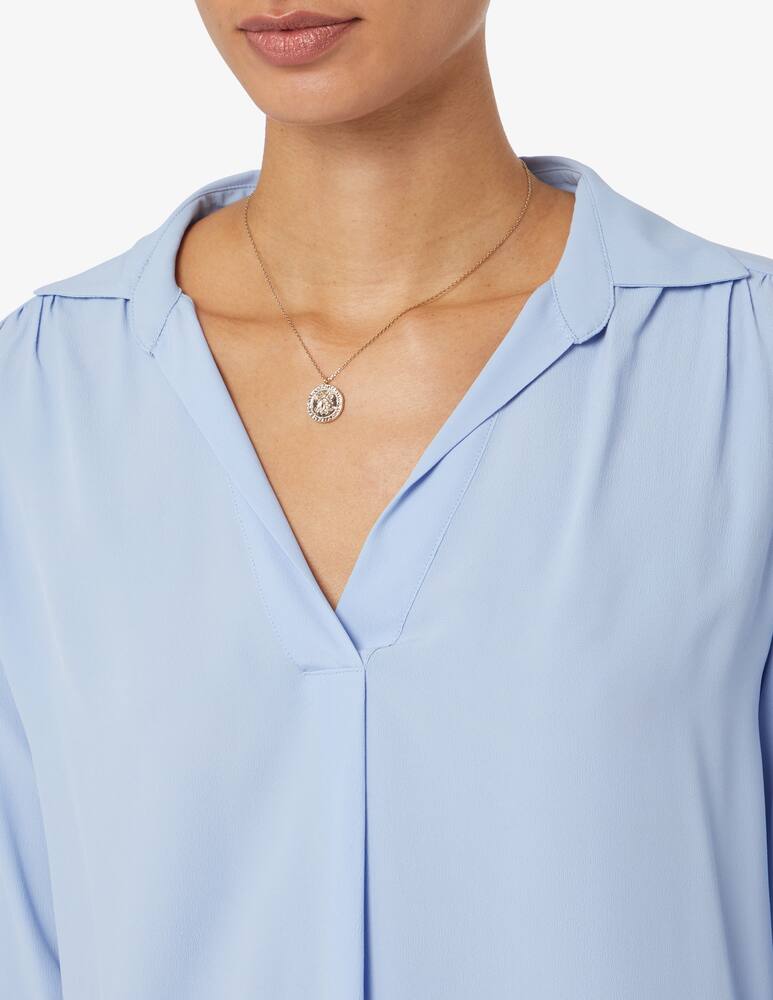 rinascente iBlues Celia silk blend blouse