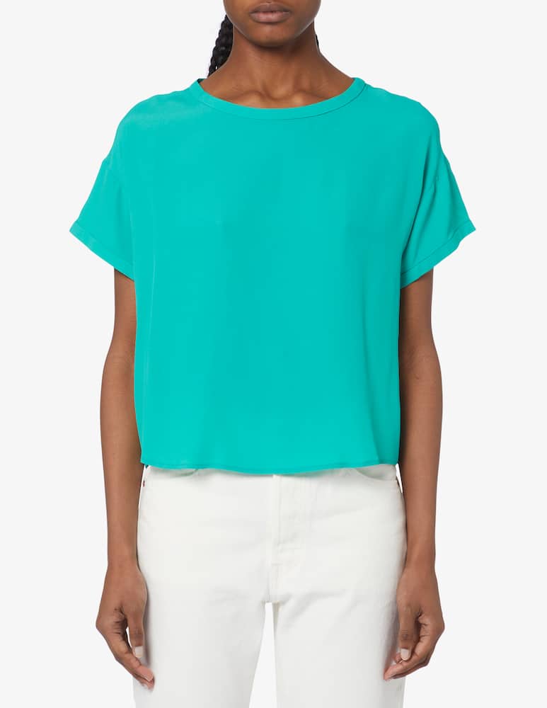 iBlues Calata silk blend blouse - picture 1 iBlues Calata silk blend blouse - picture 1