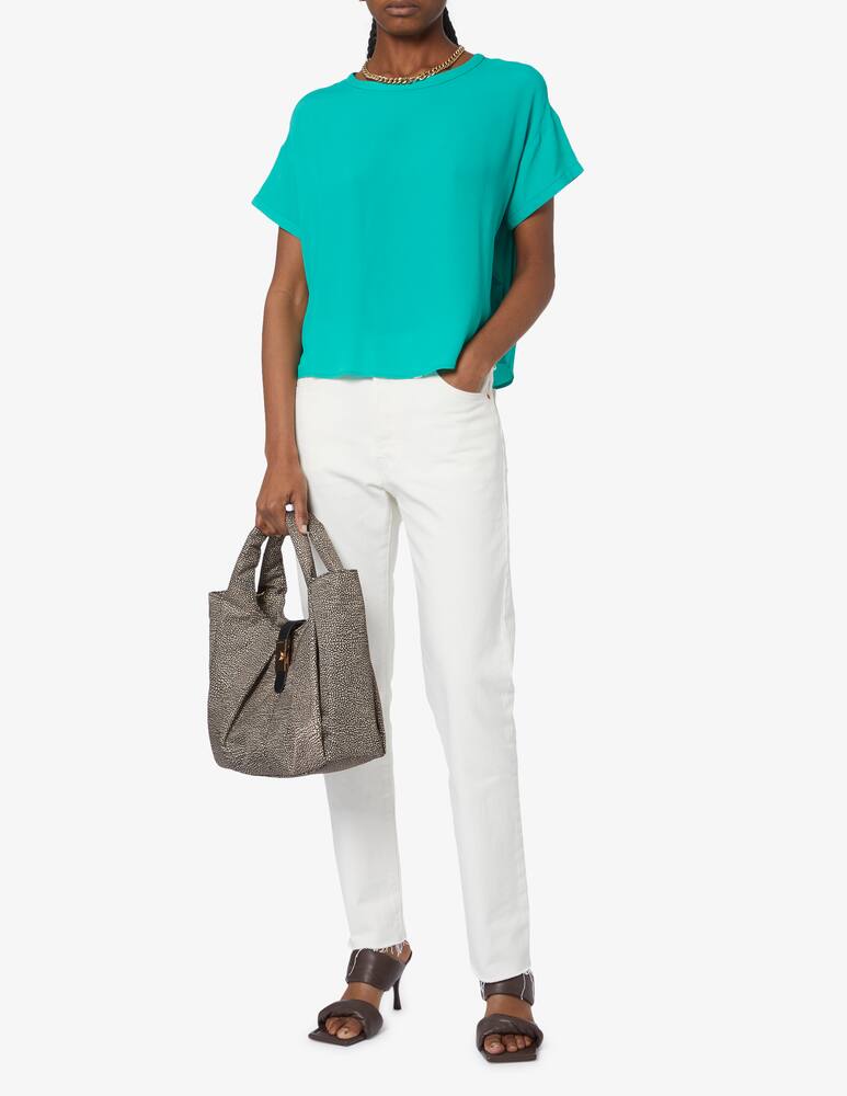 rinascente iBlues Calata silk blend blouse