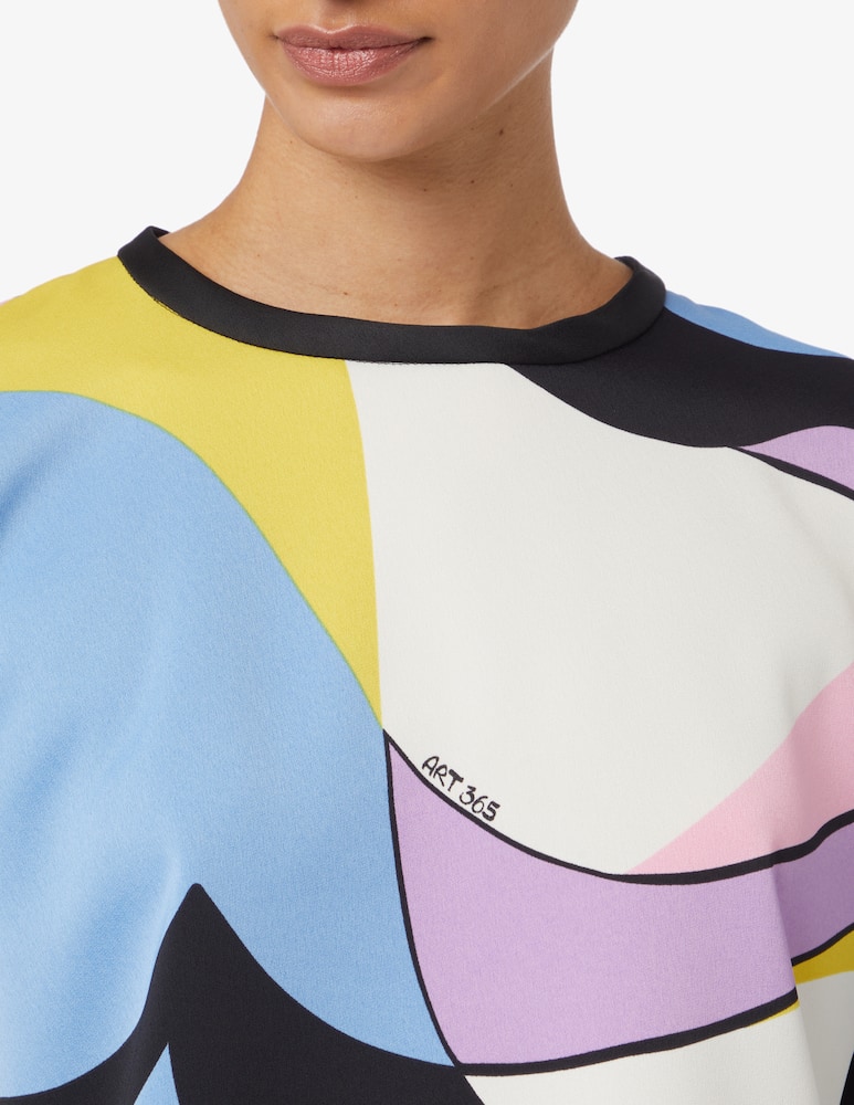 rinascente Marella 365 Rink short sleeve printed blouse