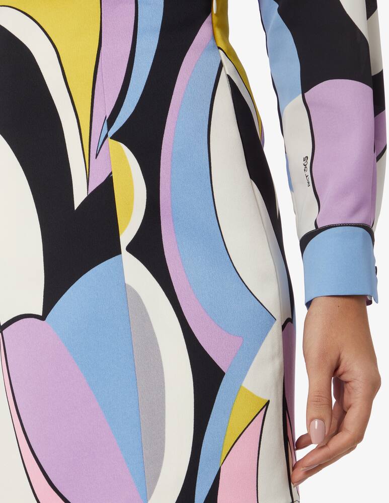 rinascente Marella 365 Marsala printed mini skirt 