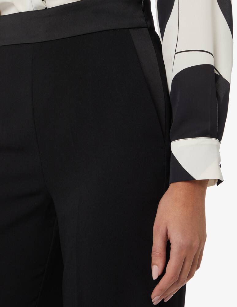 rinascente Marella 365 Plata high rise palazzo trousers