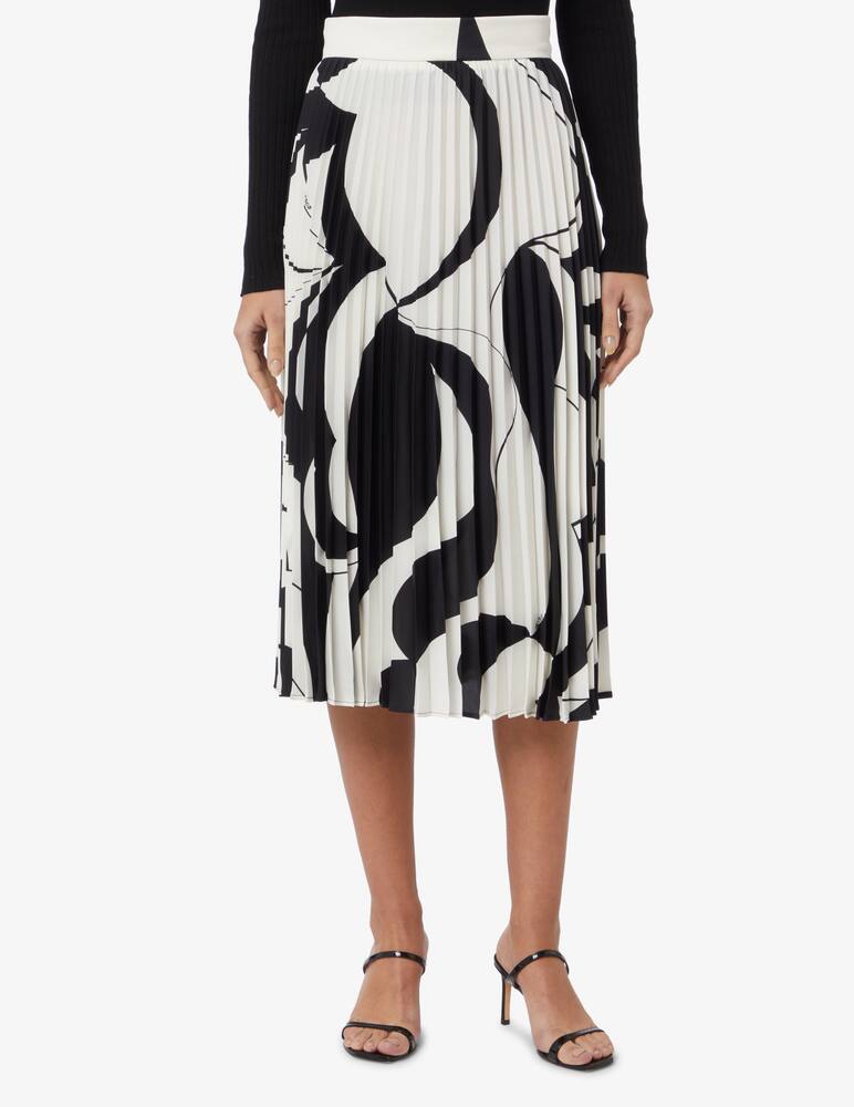 rinascente Marella Gonna plisse midi con stampata 365 Svago