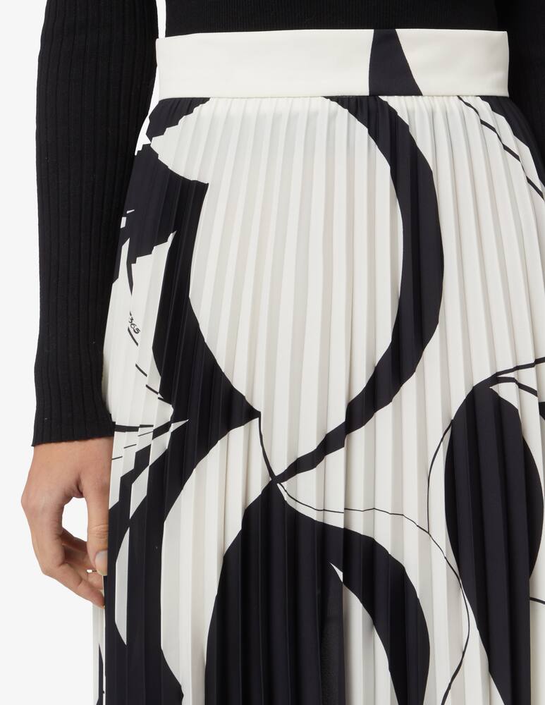 rinascente Marella Gonna plisse midi con stampata 365 Svago