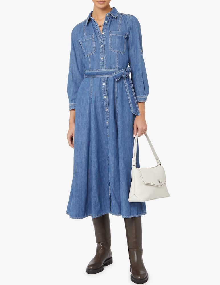 rinascente Marella Denim chemisier dress