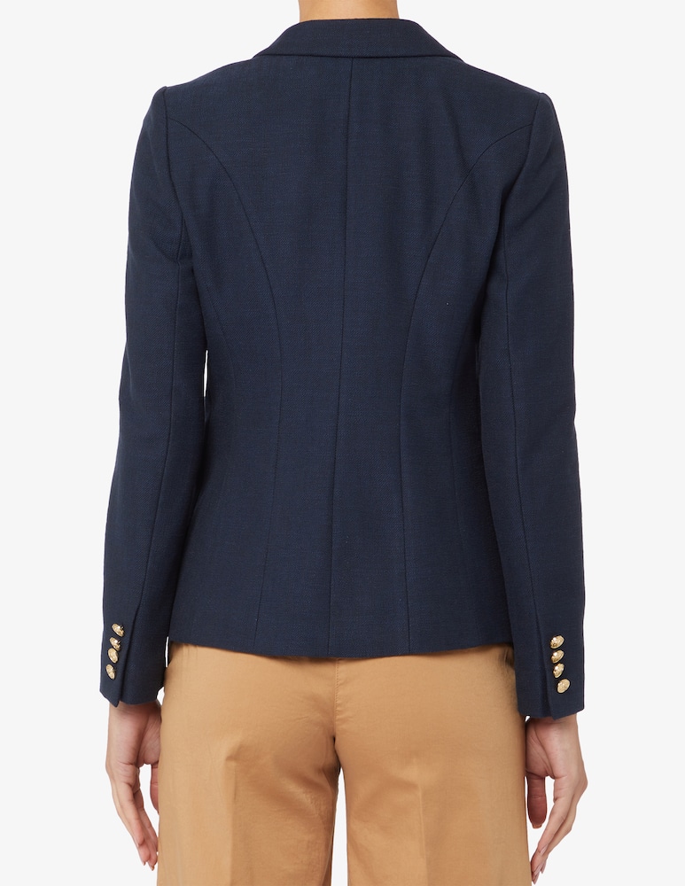 rinascente Marella Attila single-breasted mat blazer