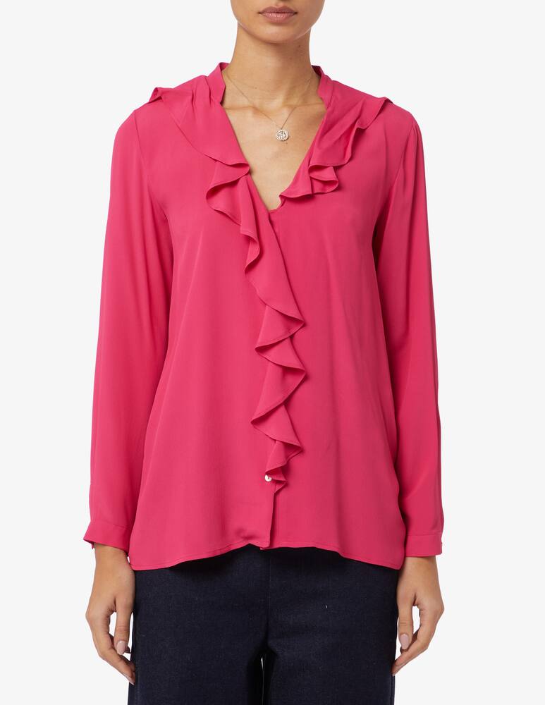 iBlues Rias silk blend blouse - picture 1 iBlues Rias silk blend blouse - picture 1