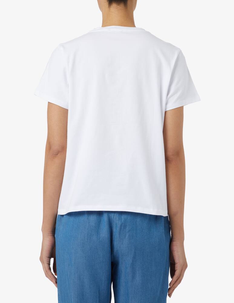 rinascente EMME Noix cotton t-shirt - White