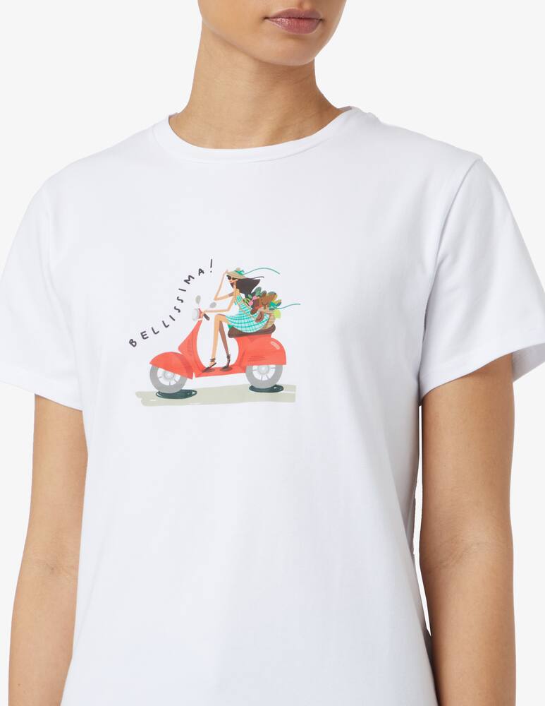 rinascente EMME Noix cotton t-shirt - White