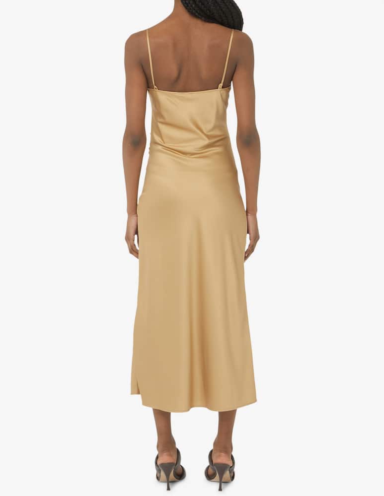 rinascente Marella Abito vestaglia drappeggio Vermut