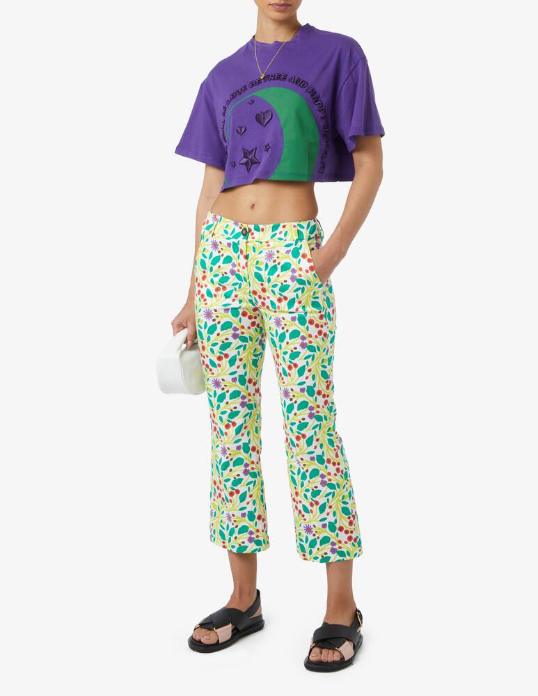 rinascente iBlues Cursore cotton t-shirt - Violet