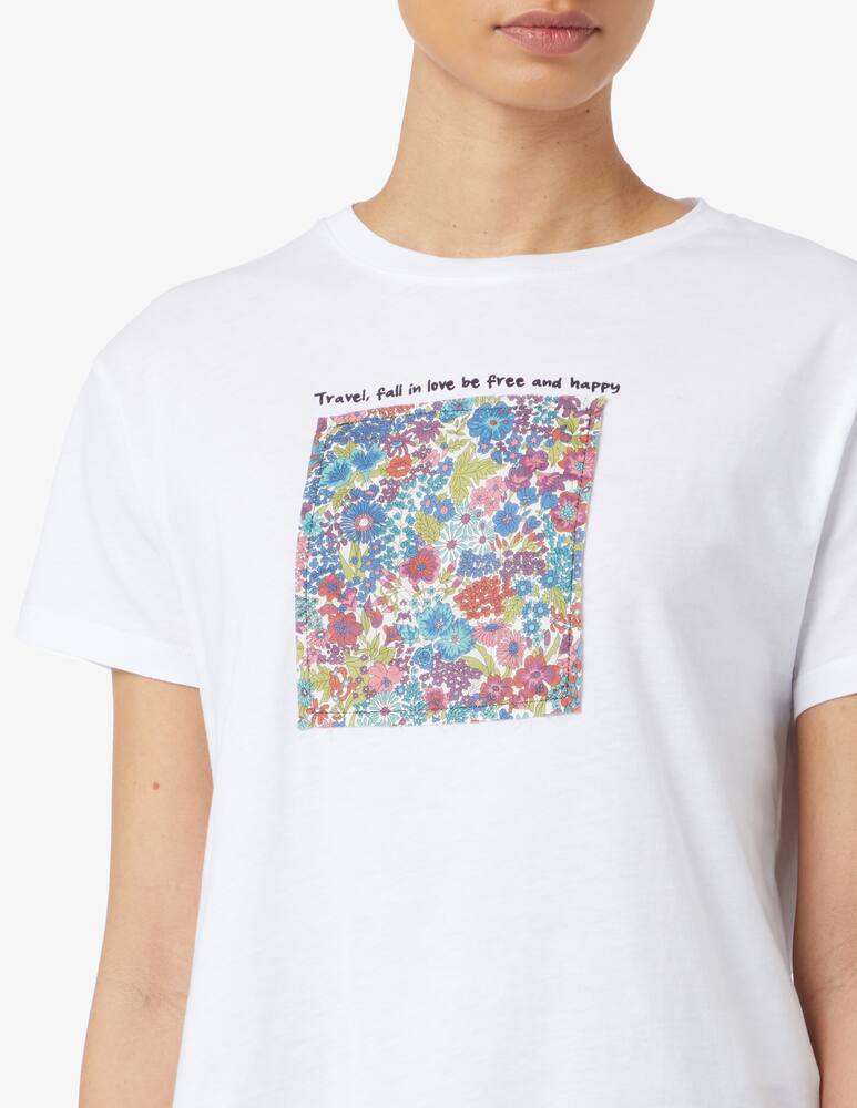 rinascente iBlues T-shirt in cotone Menage - Bianco