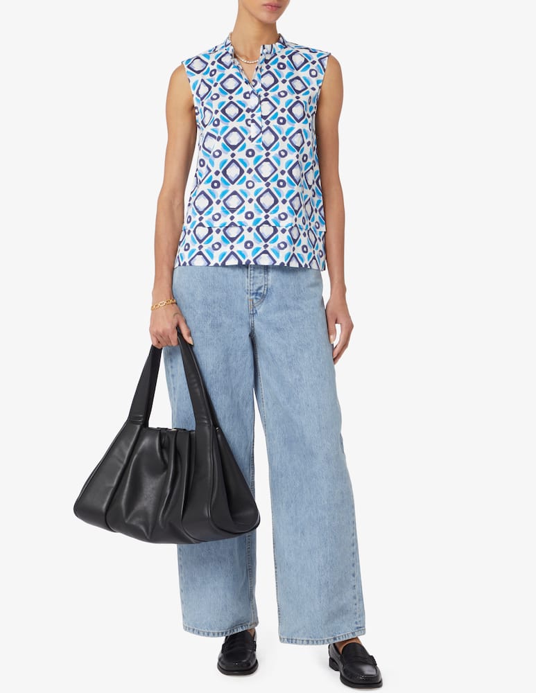 rinascente Marella Blusa scollo coreano Gitano