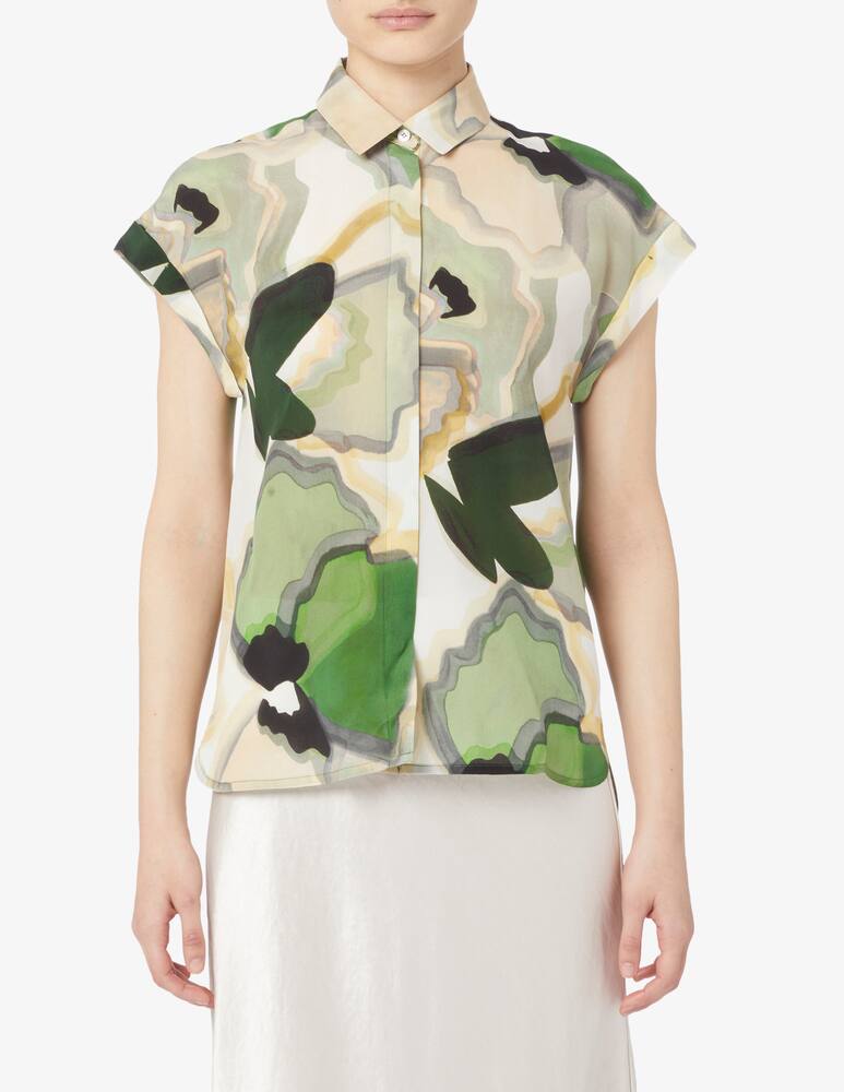 Marella Sfinge flower print shirt - picture 1