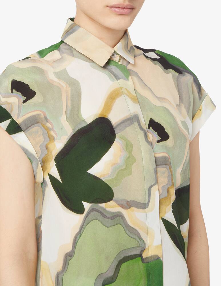 Marella Sfinge flower print shirt - picture 4