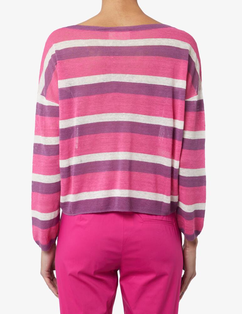 rinascente iBlues Agente linen blend top