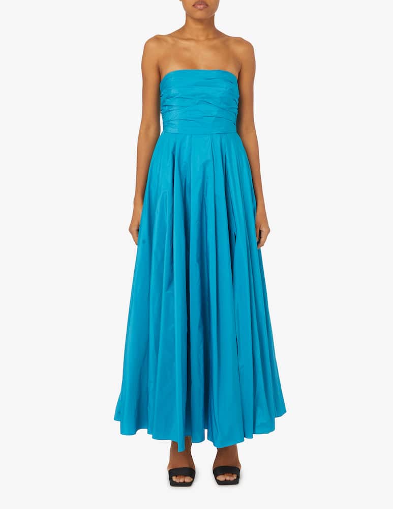 Marella Vestito bustier tafeta Cachi - immagine 1 Marella Vestito bustier tafeta Cachi - immagine 1