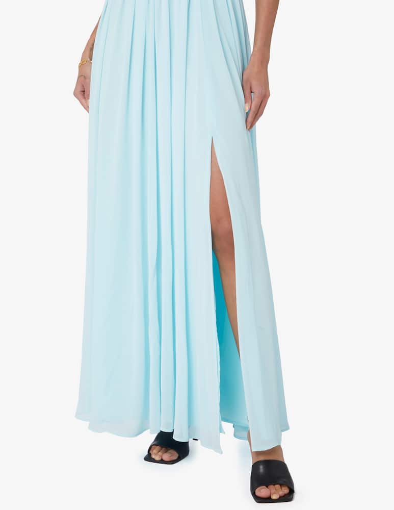 rinascente Marella Vestito maxi con spalline georgette Agami