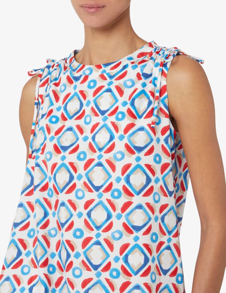 rinascente Marella Gene majolica print tunic