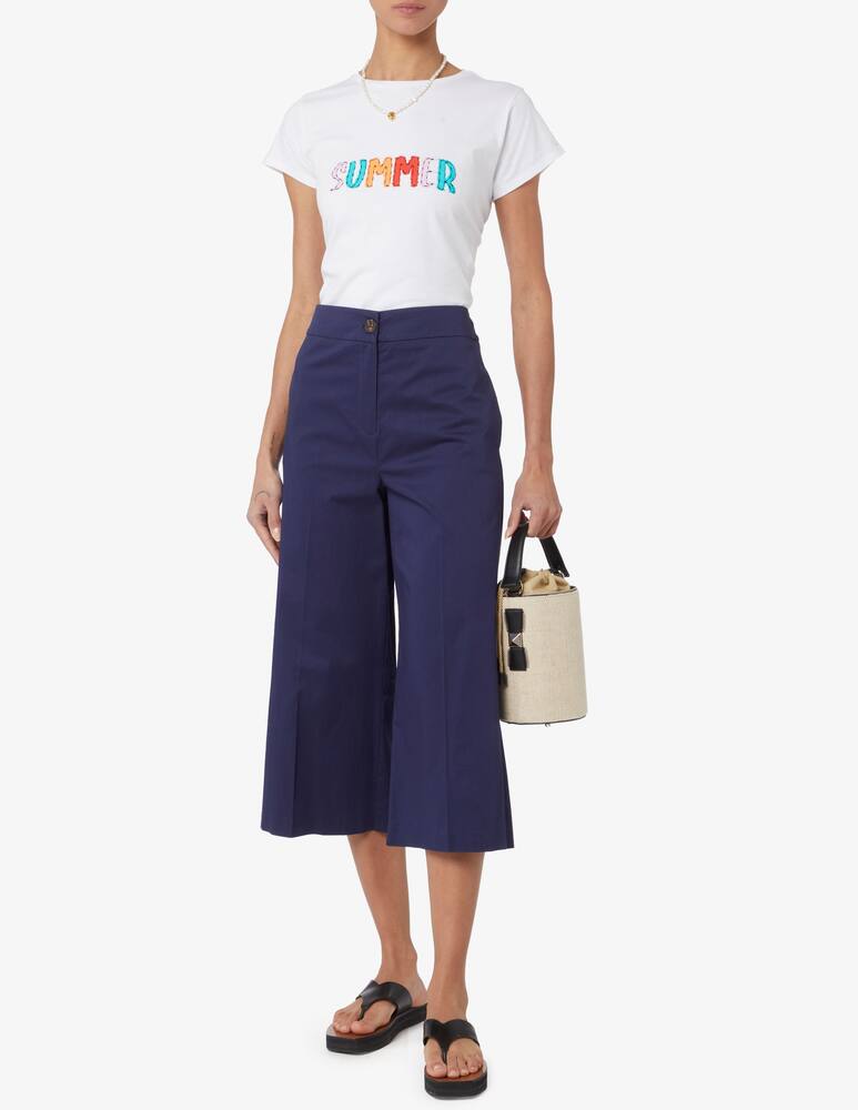 EMME Pantaloni cropped Zoe - immagine 2 EMME Pantaloni cropped Zoe - immagine 2