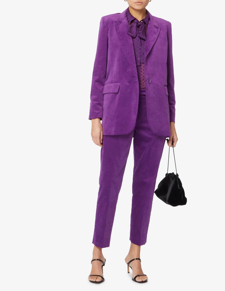iBlues Trillo slim fit Pants - Violet - picture 1 iBlues Trillo slim fit Pants - Violet - picture 1