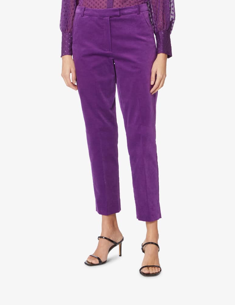 rinascente iBlues Trillo slim fit Pants - Violet