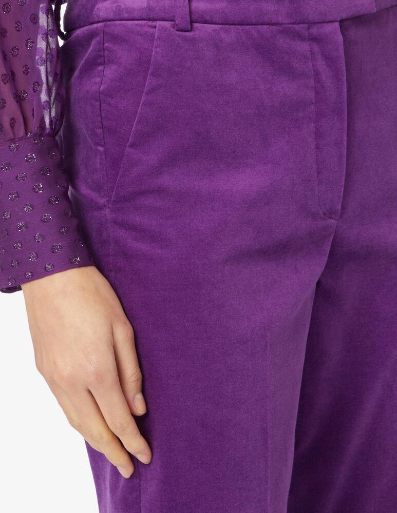 iBlues Trillo slim fit Pants - Violet - picture 4 iBlues Trillo slim fit Pants - Violet - picture 4