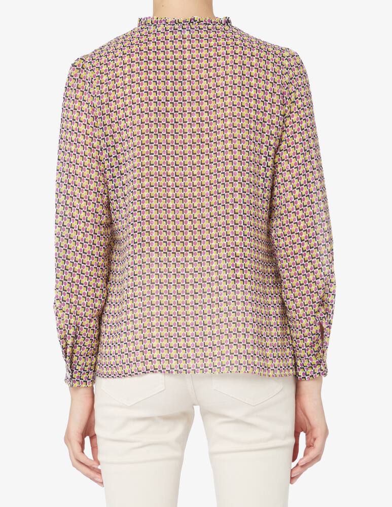 rinascente EMME Blusa plumeti micropois Rosetta