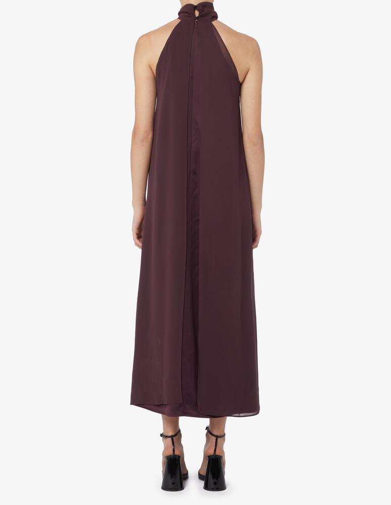 rinascente EMME Meris long haute neckline dress