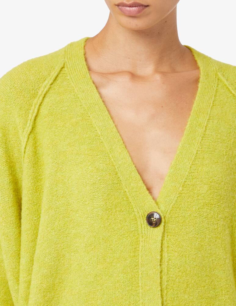 EMME Cuty V-neck wool blend cardigan - picture 4 EMME Cuty V-neck wool blend cardigan - picture 4