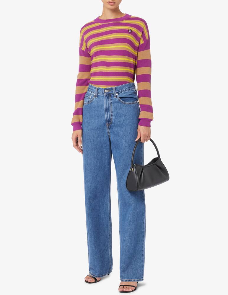 rinascente EMME Umbra striped long-sleeved sweatshirt