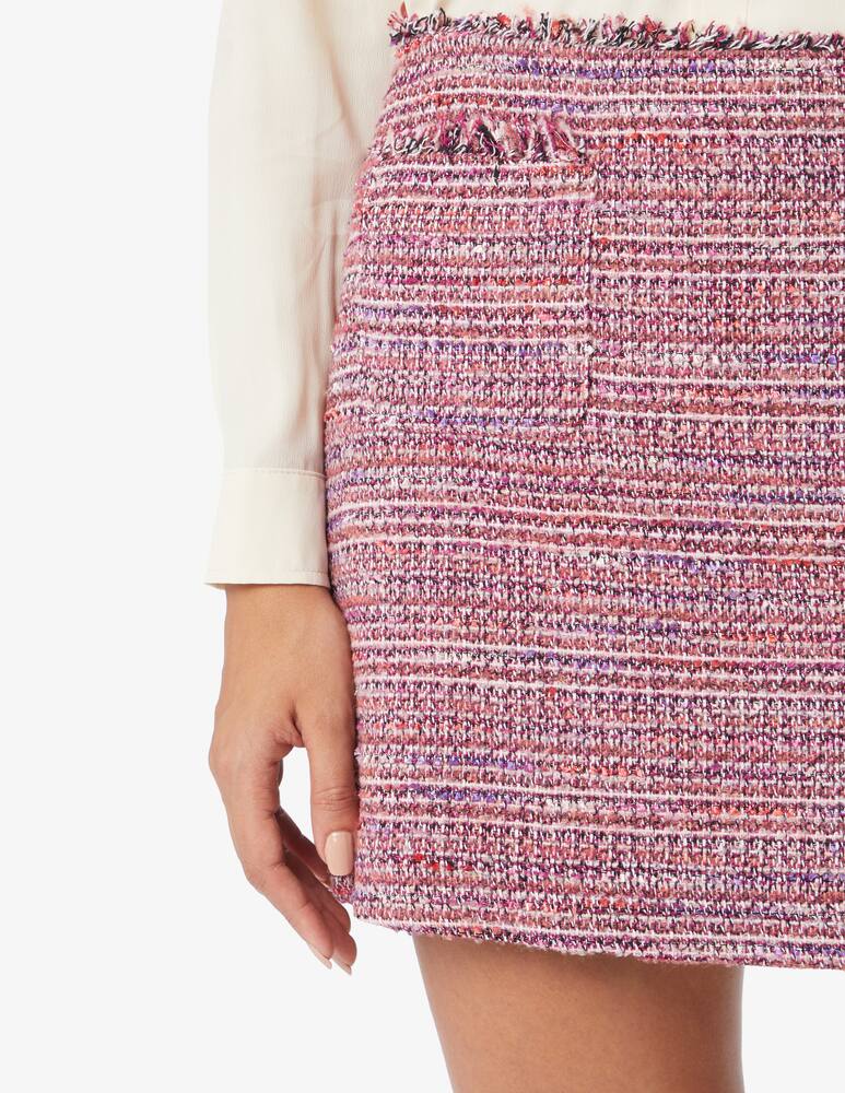 rinascente iBlues Alaska tweed skirt