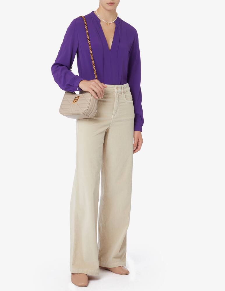 rinascente iBlues Blusa in misto seta Impari