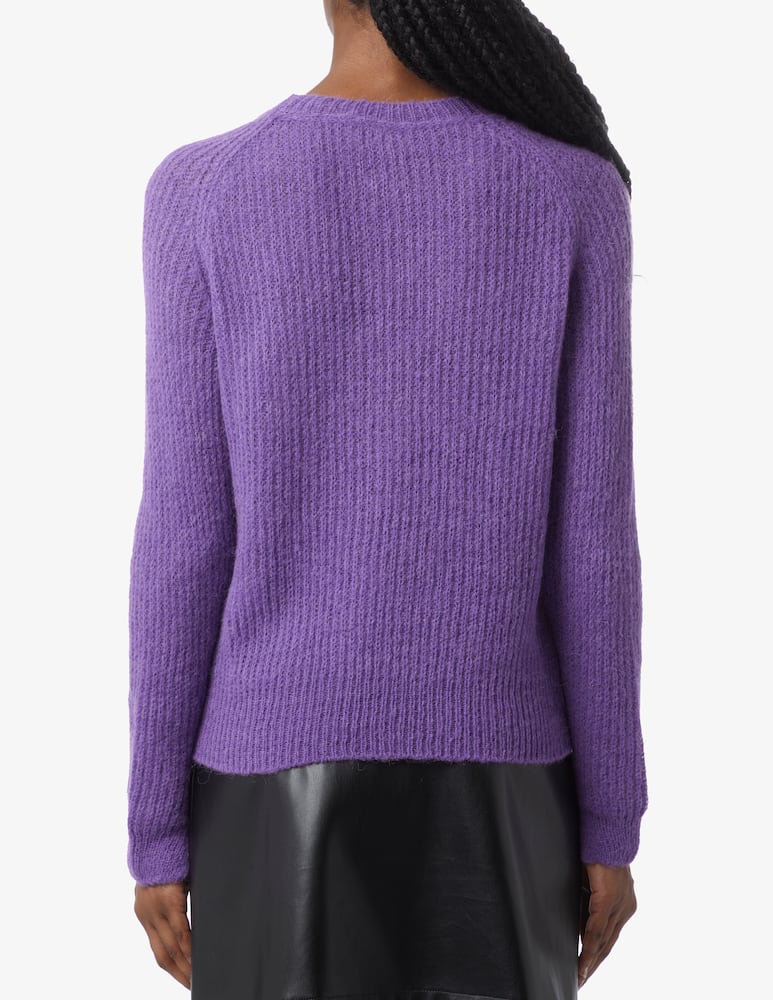 rinascente iBlues Maglione a costa inglese alpaca Fringy