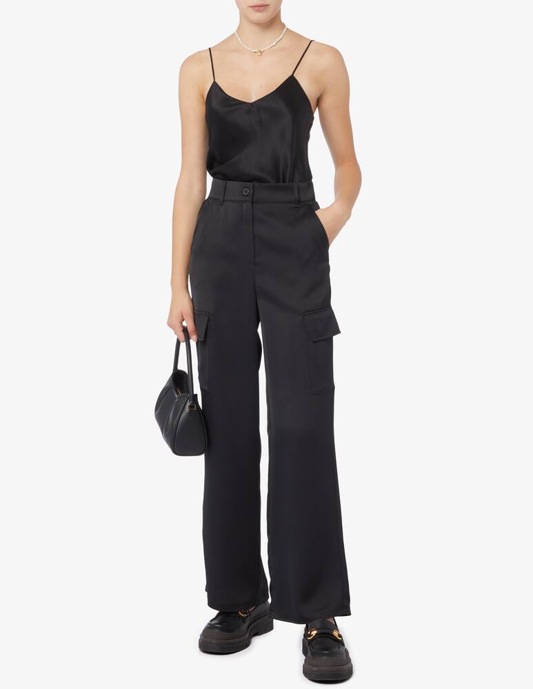 Marella Inno satin cargo pants - picture 2 Marella Inno satin cargo pants - picture 2