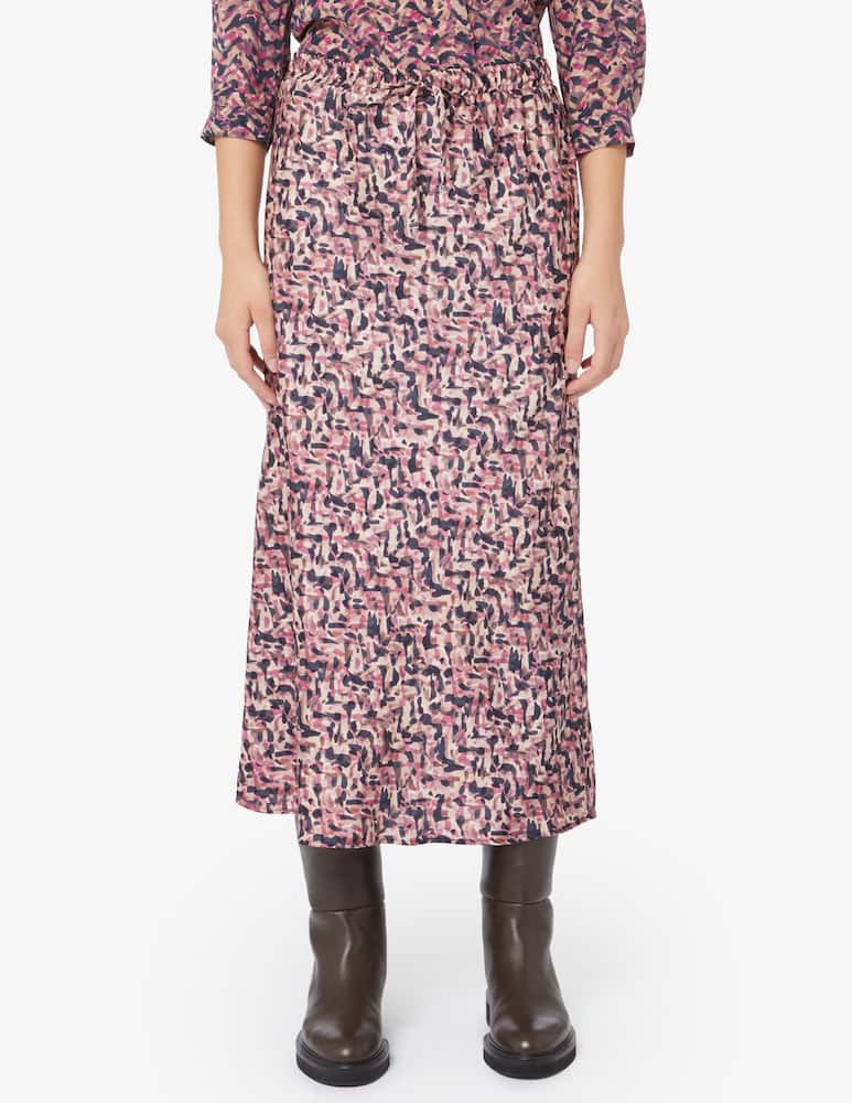Marella Sfinge twill midi skirt - picture 1 Marella Sfinge twill midi skirt - picture 1