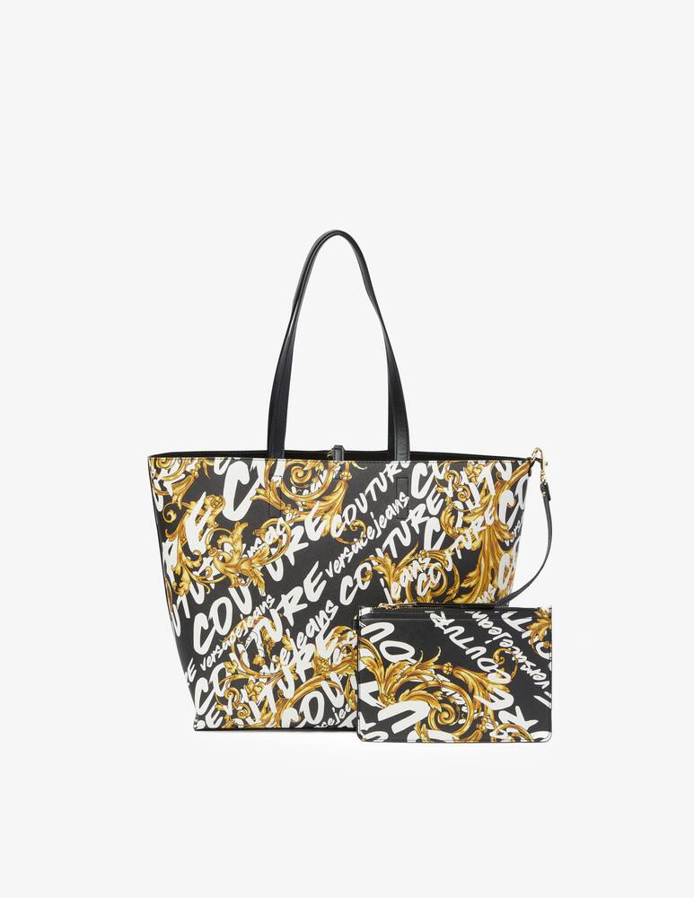 rinascente Versace Jeans Couture Reversible tote bag - Black