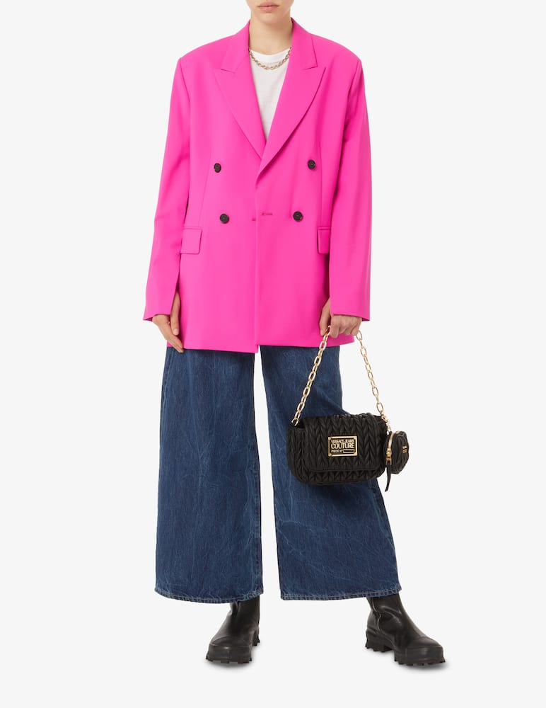 rinascente Versace Jeans Couture Borsa flap Crunch - Nero