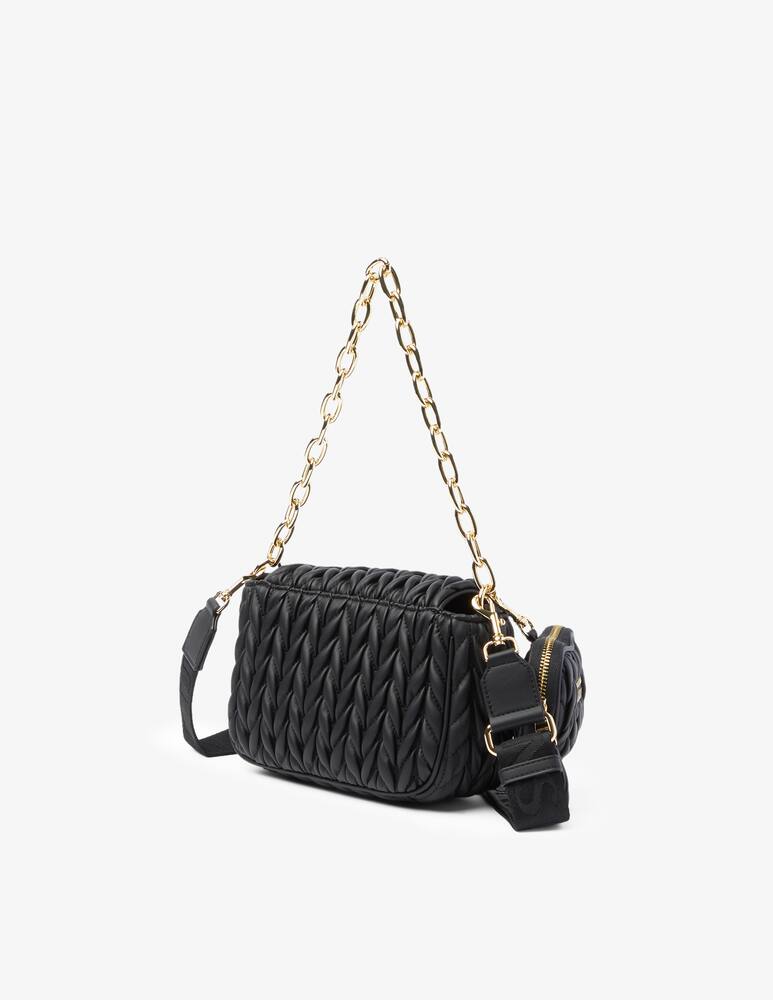 rinascente Versace Jeans Couture Borsa flap Crunch - Nero