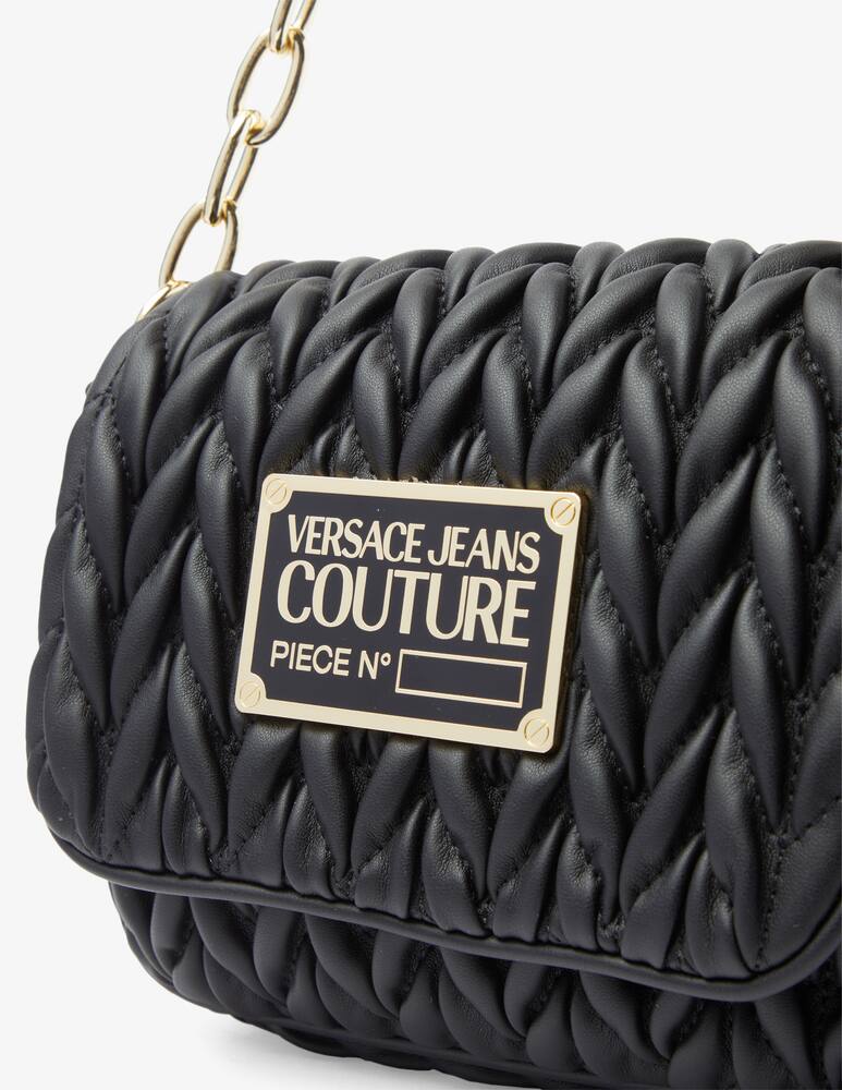 rinascente Versace Jeans Couture Borsa flap Crunch - Nero