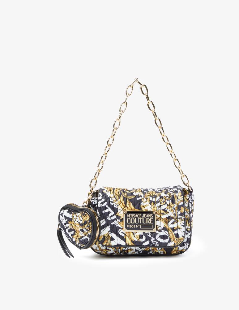 rinascente Versace Jeans Couture Borsa flap Crunch - Nero