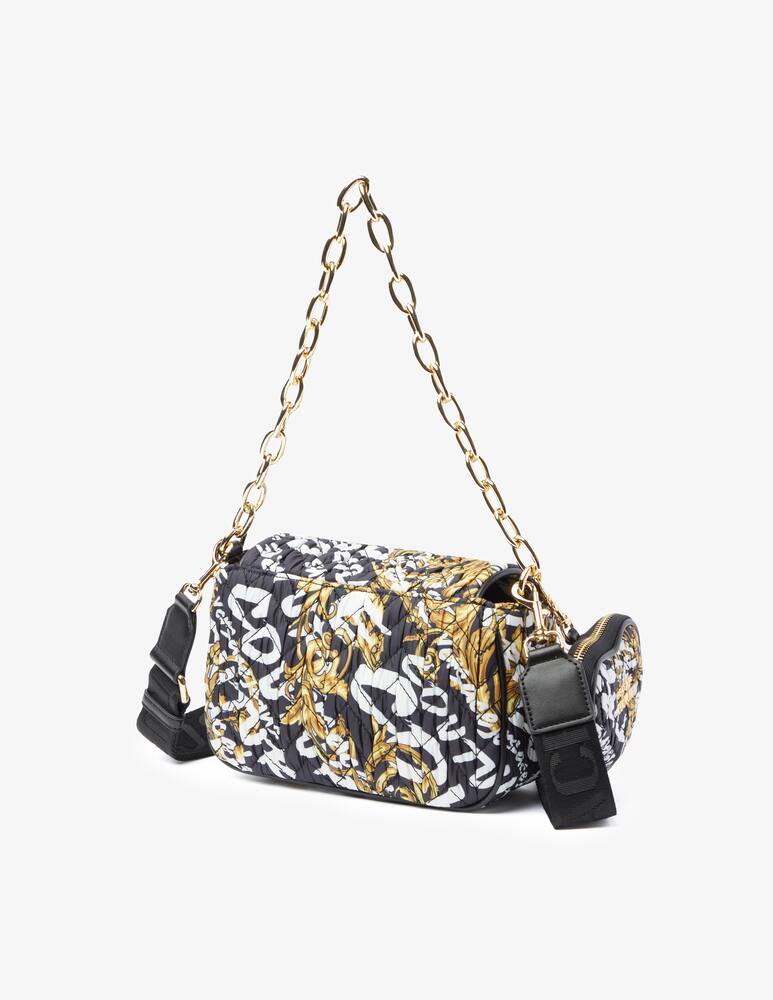 rinascente Versace Jeans Couture Borsa flap Crunch - Nero