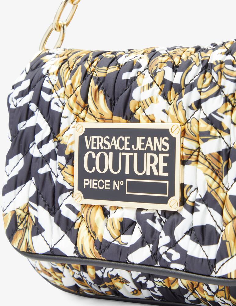 rinascente Versace Jeans Couture Borsa flap Crunch - Nero