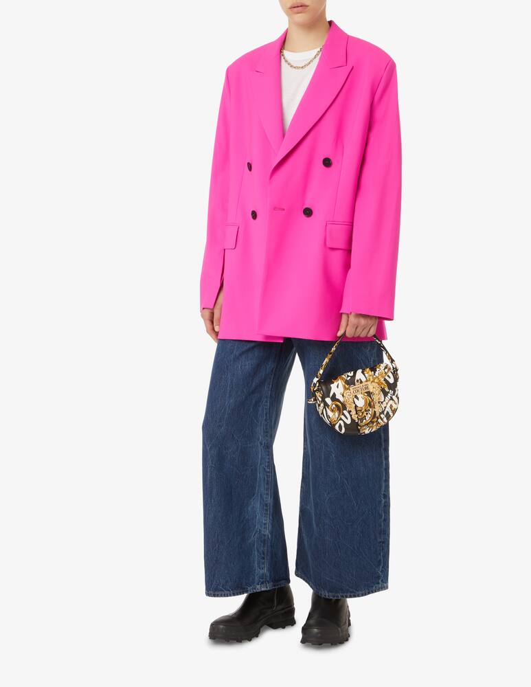 rinascente Versace Jeans Couture Borsa halfmoon Cout1 - Nero