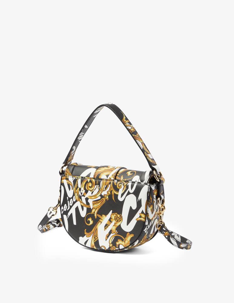 rinascente Versace Jeans Couture Borsa halfmoon Cout1 - Nero